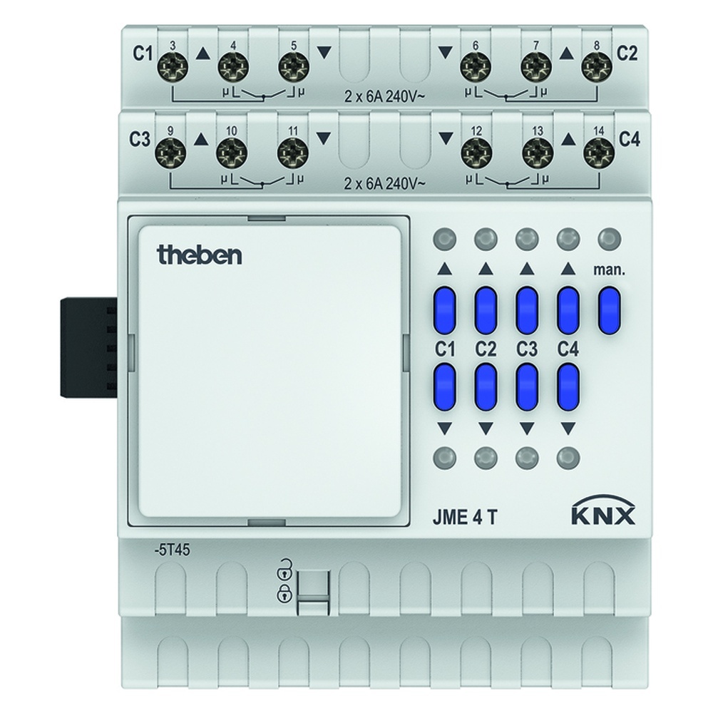 Theben KNX Jalousieaktor 4930255 Typ JME 4 T KNX