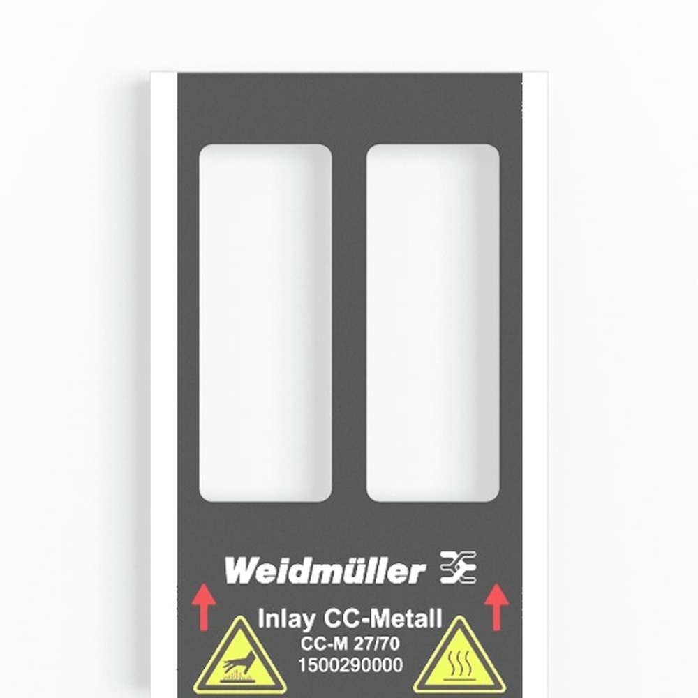 Weidmüller Inlay 1500290000 Typ INLAY CC-M 27/70