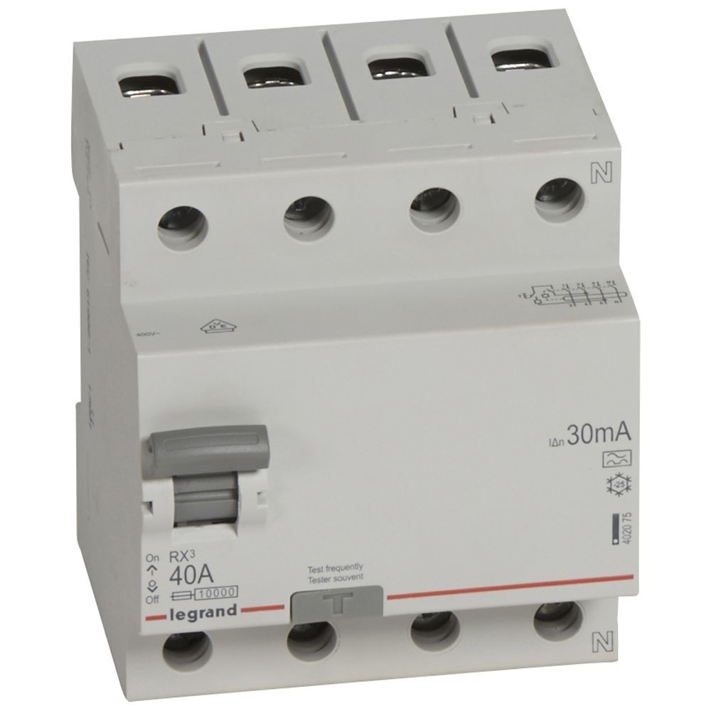 Legrand Fehlerstromschutzschalter 402075