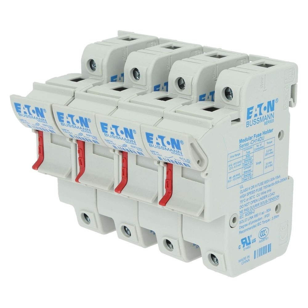 Eaton Sicherungshalter CH143DNU Typ 3 POLE 14X51 MFH AND NEUTRAL