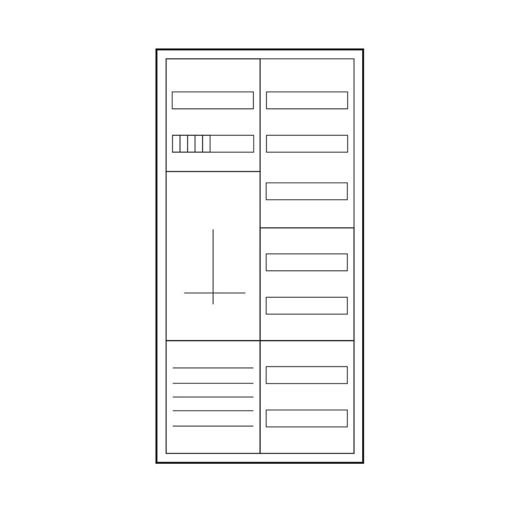 Eaton Zähler Komplettschrank 193708 Typ ZSD-ZV-1100-BASIC