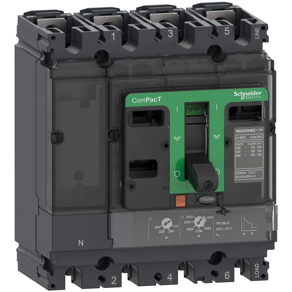 Schneider Electric Kompaktleistungsschalter C10F4TM050