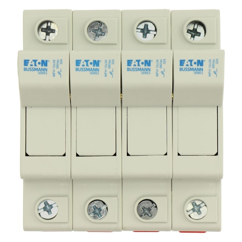 Eaton Sicherungshalter CHM4DU-M Typ MFH 10X38 4 POLE FUSE LINK