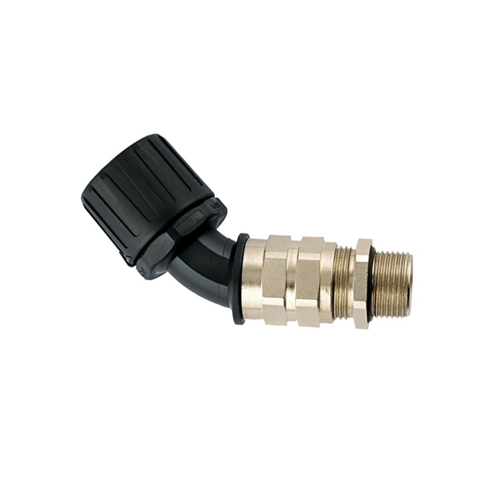 Hellermann Kunststoffverschraubung 166-23904 Typ HG21-45CG-M20 PA66/NPB BK 10