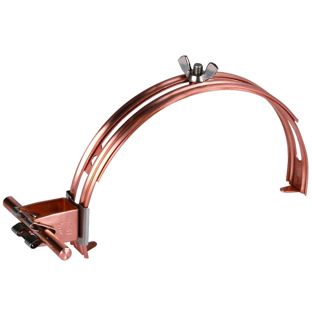 Dehn + Söhne Dachleitungshalter 206807 Typ DLH DG 8 H20 FG180.280 KK GALCU