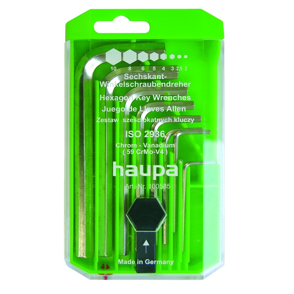 Haupa Sechskantstiftschlüsselsatz 100585 Haupa Sechskantstiftschlüsselsatz 100585