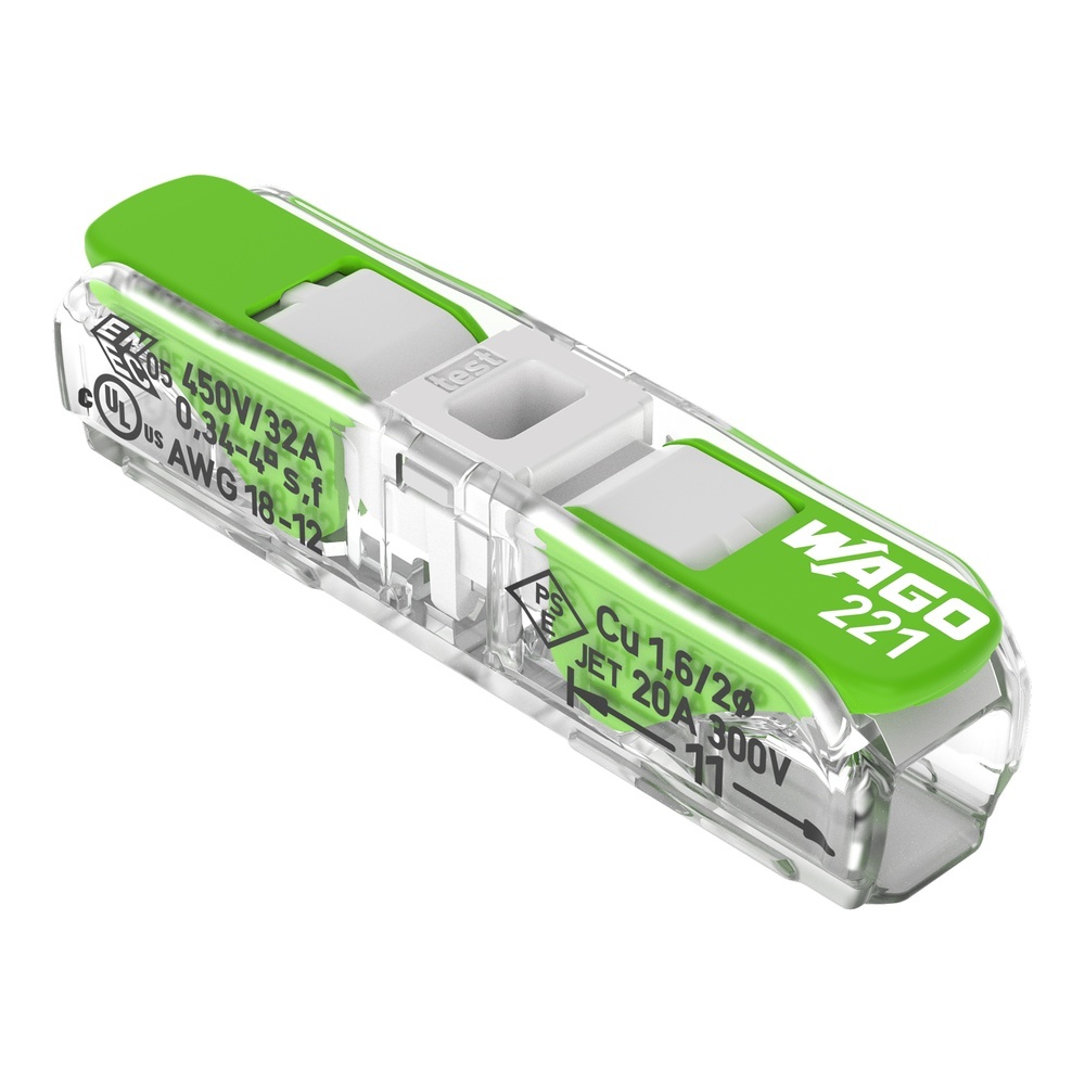 Wago Durchgangsverbinder mit Hebeln 221-2421