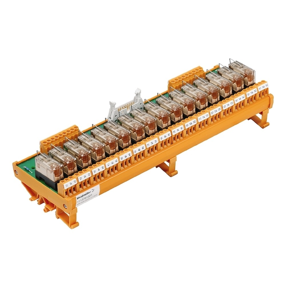 Weidmüller Relaiskoppler 1113761001 Typ RSM 16RS 24VDC GEM.-