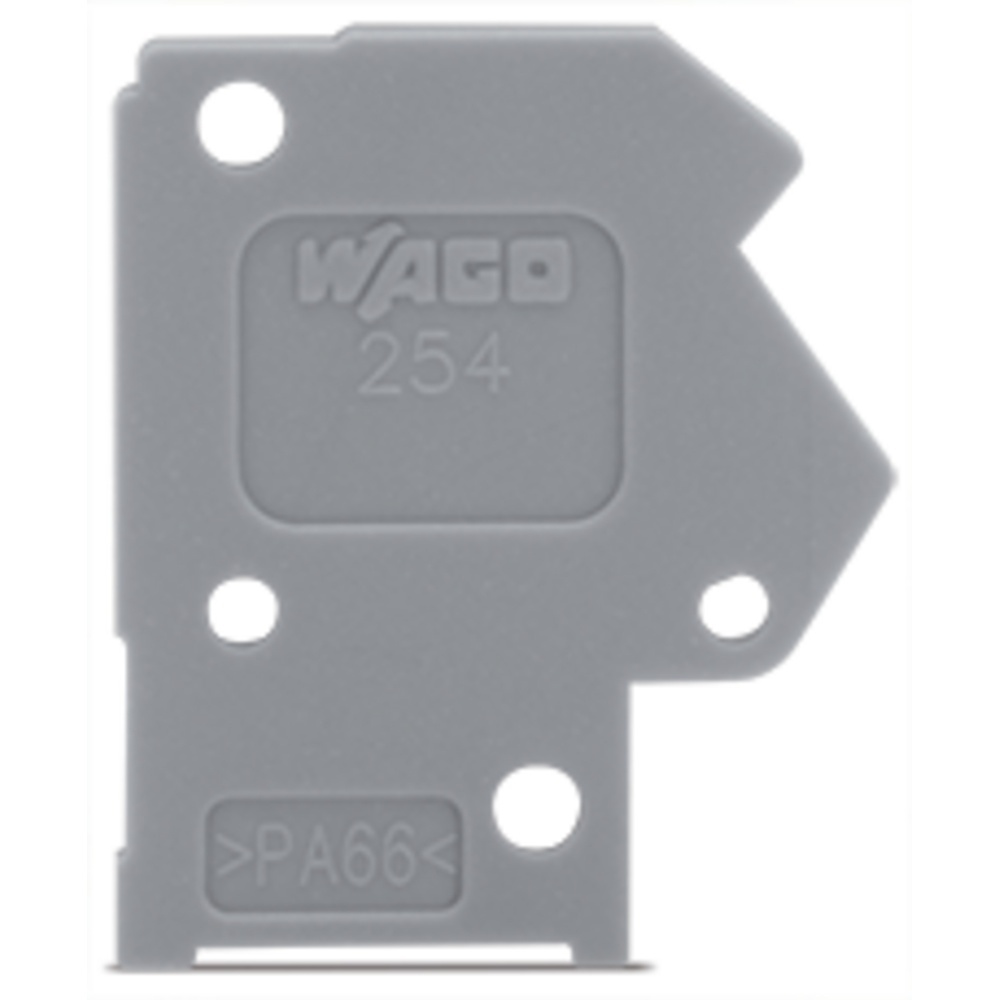 Wago Abschlussplatte 254-900 Wago Abschlussplatte 254-900