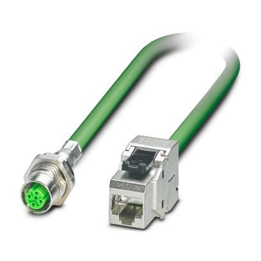 Phoenix Contact Netzwerkkabel 1221641 Typ NBC-M12FSBPS-RJ45S-93B/0,12