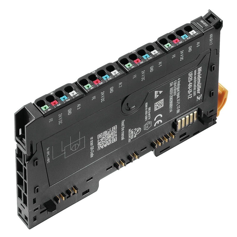 Weidmüller Remote IO Modul 1394390000 Typ UR20-4AI-UI-12