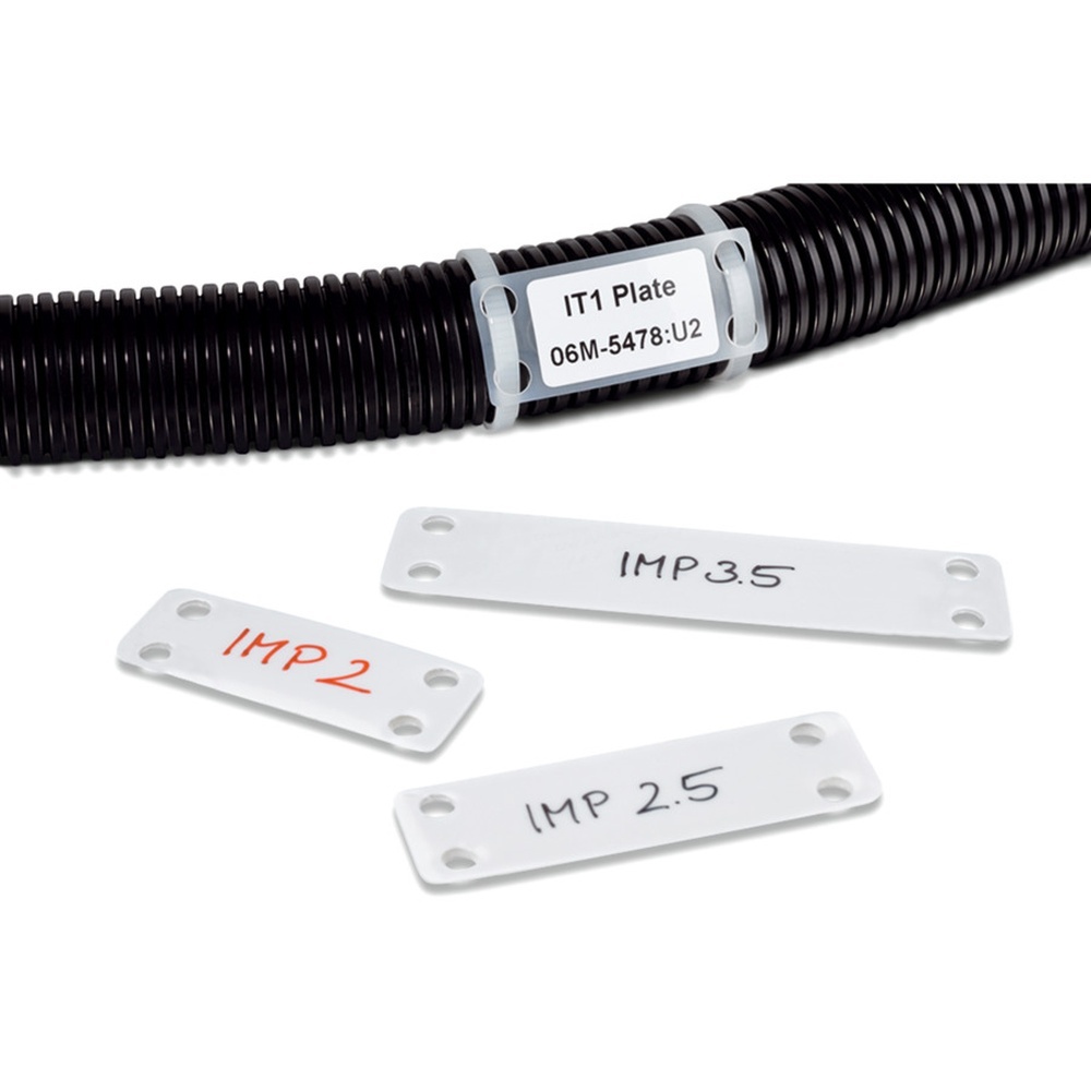 Hellermann Kennzeichnungsschild 151-42229 Typ IMP2 PA66 WH 100