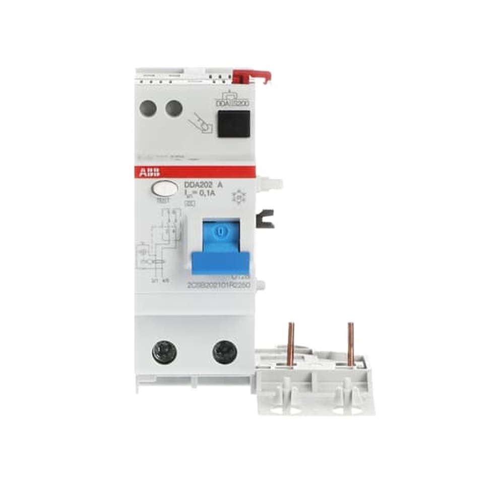 ABB Fehlerstromschutzblock 2CSB202101R2250 Typ DDA202A-25/0,1