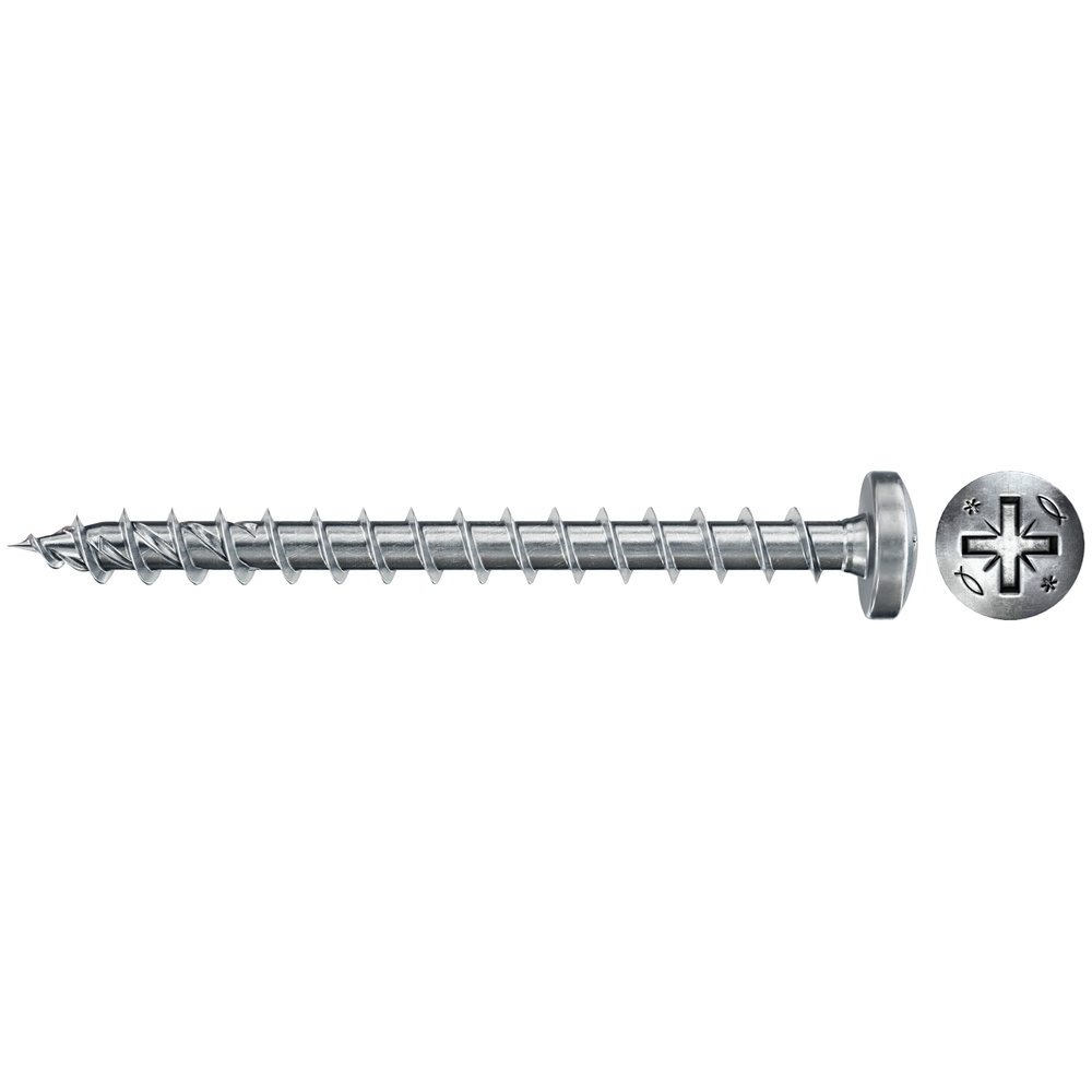 Fischer Passivierte Schraube 670538 Typ FPF II PZF 6,0x70 BC 50 SCHRAUBE