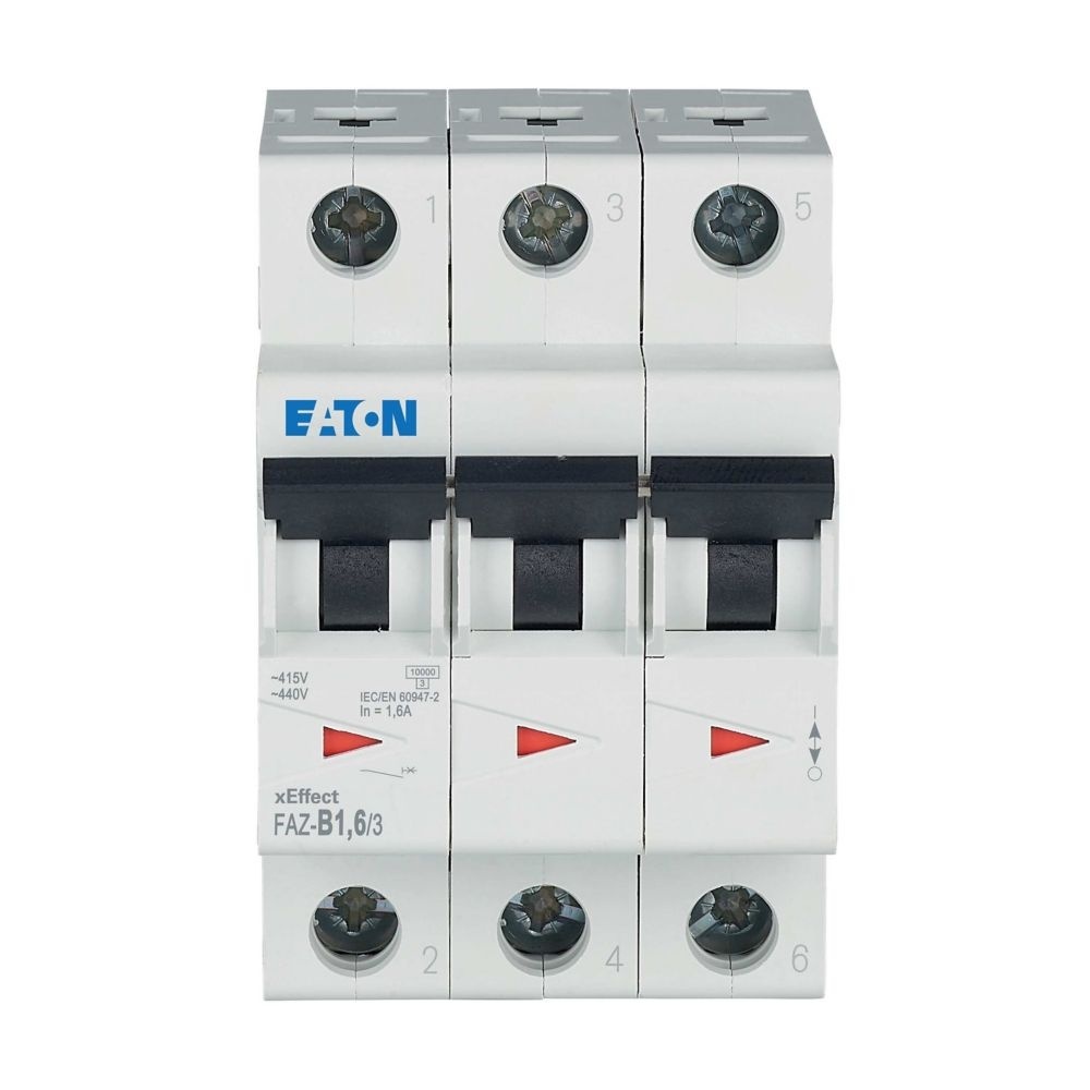 Eaton Leitungsschutzschalter 278834 Typ FAZ-B1,6/3