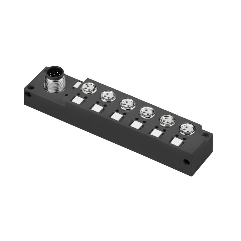 Weidmüller Passiver Sensor Aktor Verteiler 1828730000 Typ SAI-06L-VP12-3A-M08L-PNP Weidmüller Passiver Sensor Aktor Verteiler 1828730000 Typ SAI-06L-VP12-3A-M08L-PNP
