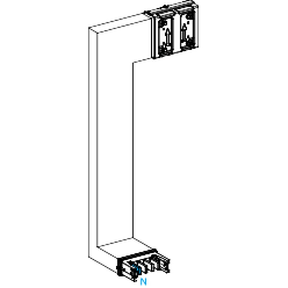 Schneider Electric Mehrfachrichtungsänderung Canalis KSA250DMCK41A
