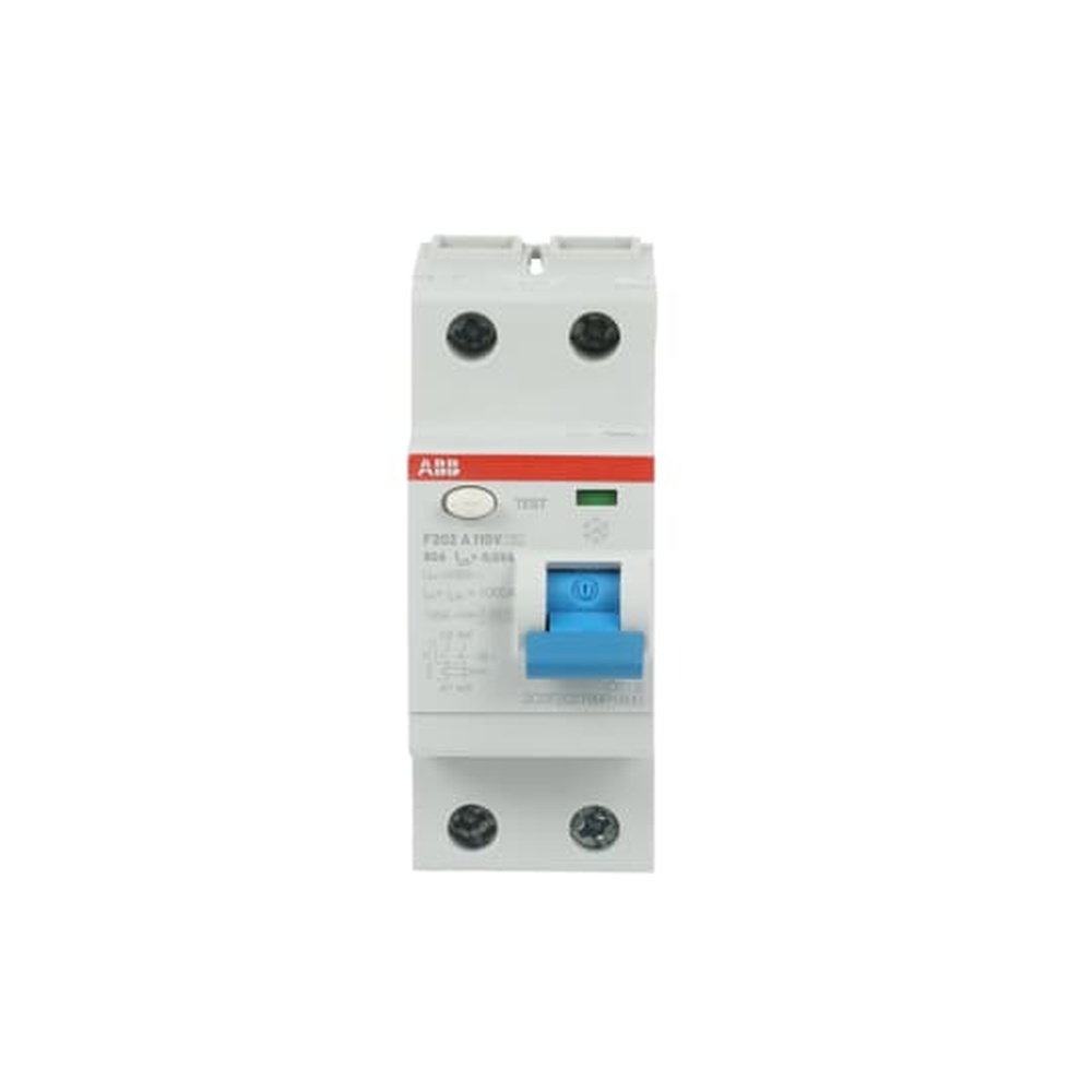 ABB Fehlerstrom Schutzschalter 2CSF202199R1800 Typ F202A-80/0,03-110V