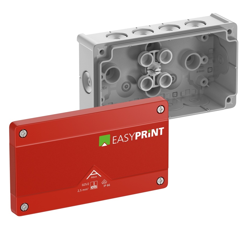 Spelsberg Abzweigkasten 802702EP Typ Abox 025/2-L/SB EasyPrint Spelsberg Abzweigkasten 802702EP Typ Abox 025/2-L/SB EasyPrint