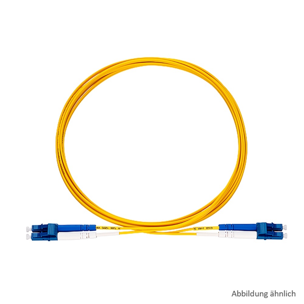 Rutenbeck Patchkabel 228050402 Typ LC-D/LC-D Patchkabel OS2 APC gelb 2m
