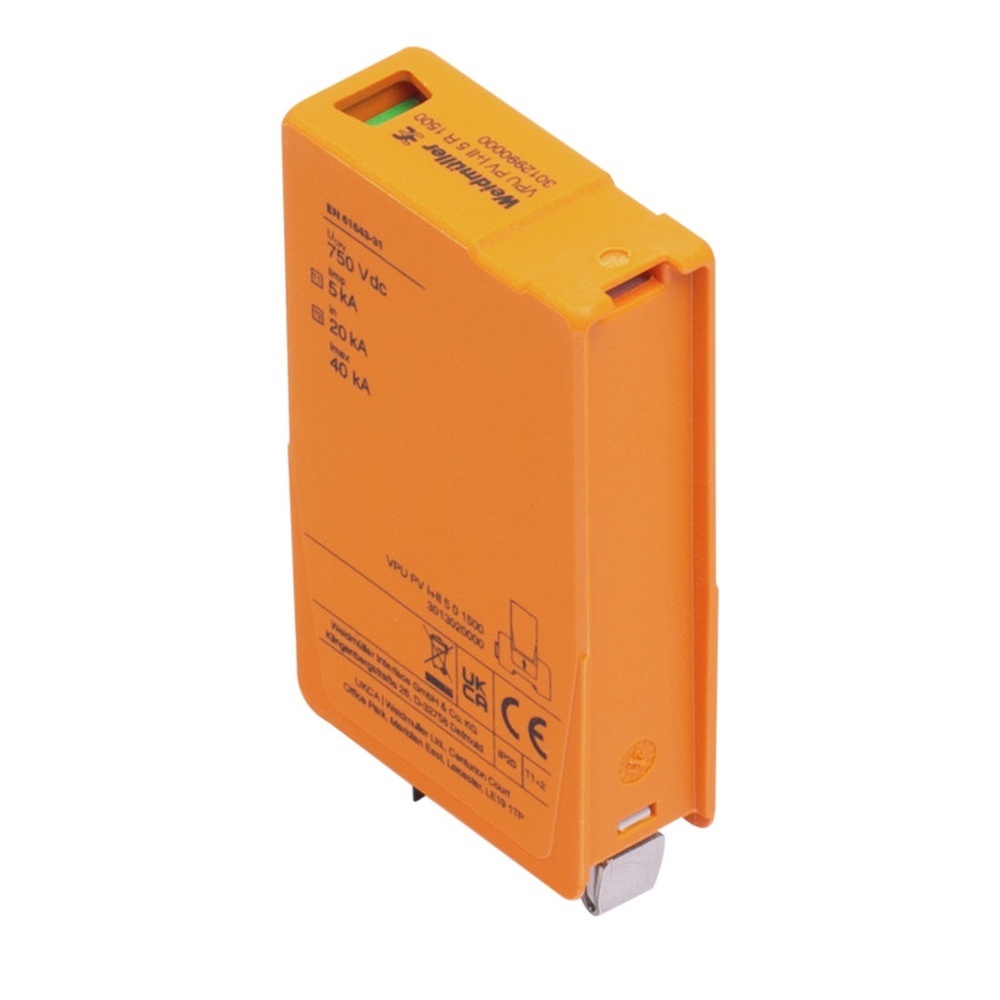Weidmüller Überspannungsableiter 3013020000 Typ VPU PV I+II 5 0 1500