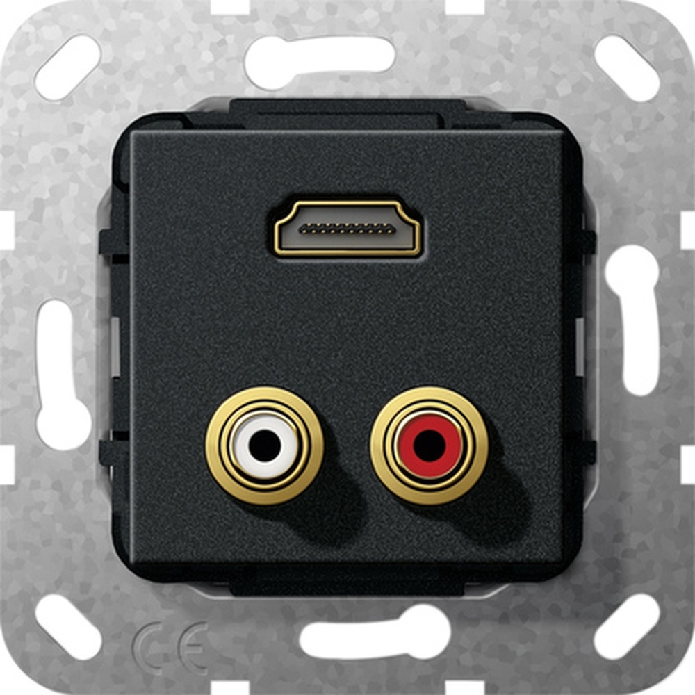 Gira Einsatz HDMI Cinch 567410