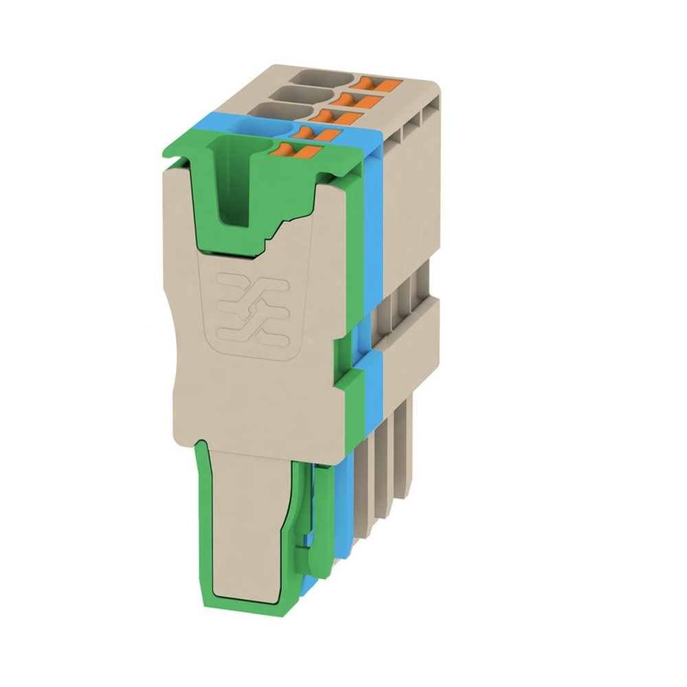 Weidmüller Stecker 1513780000 Typ APG 2.5/5-3BG-BL-GN