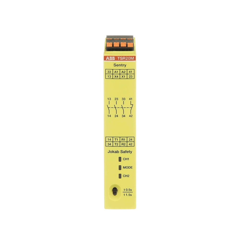 ABB Gerät zur Überwachung von sicherheitsgerichteten Stromkreisen 2TLA010061R0101 Typ Sentry TSR20MP
