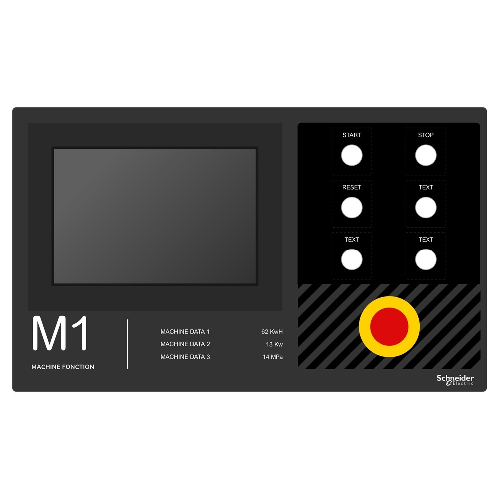 Schneider Electric Beschriftungsfeld ZBYLECUST11