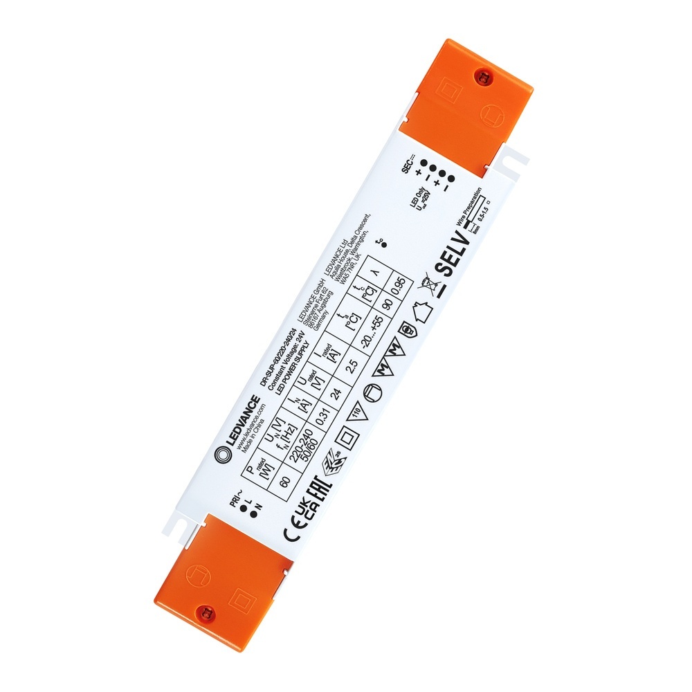 Ledvance Osram Konstantspannungs LED Treiber 437807 Typ DR-SUP-60/220-240/24-10X1