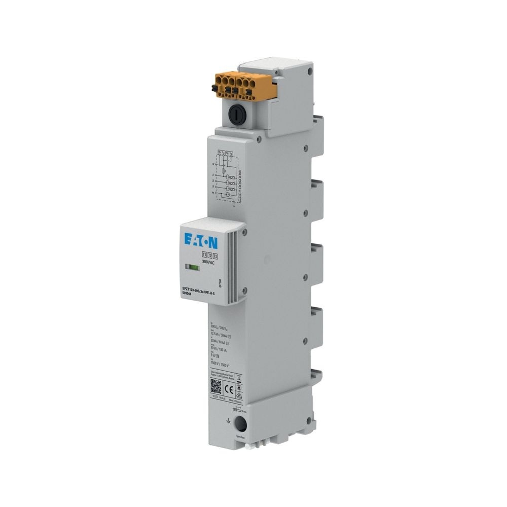 Eaton Blitzstrom Überspannungsableiter EP-501044 Typ SPZT123-300/3+NPE-H-S