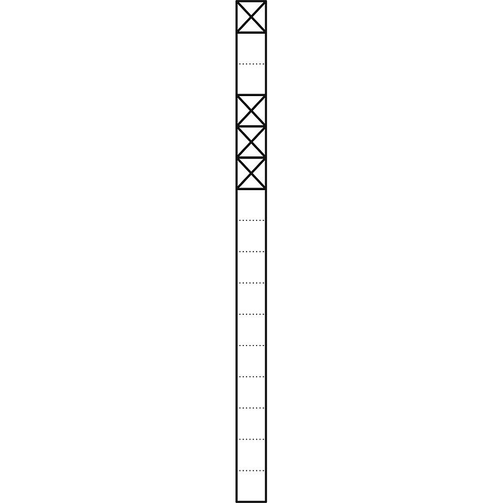 Siedle Kommunikations Stele 200024002-00 Typ KSF 616-1/3 W