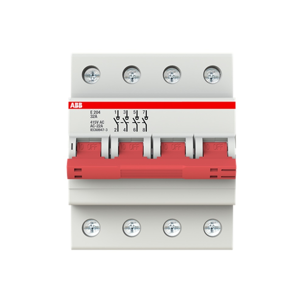 ABB Schalter für Reiheneinbau 2CDE284001R0032 Typ E204/32R