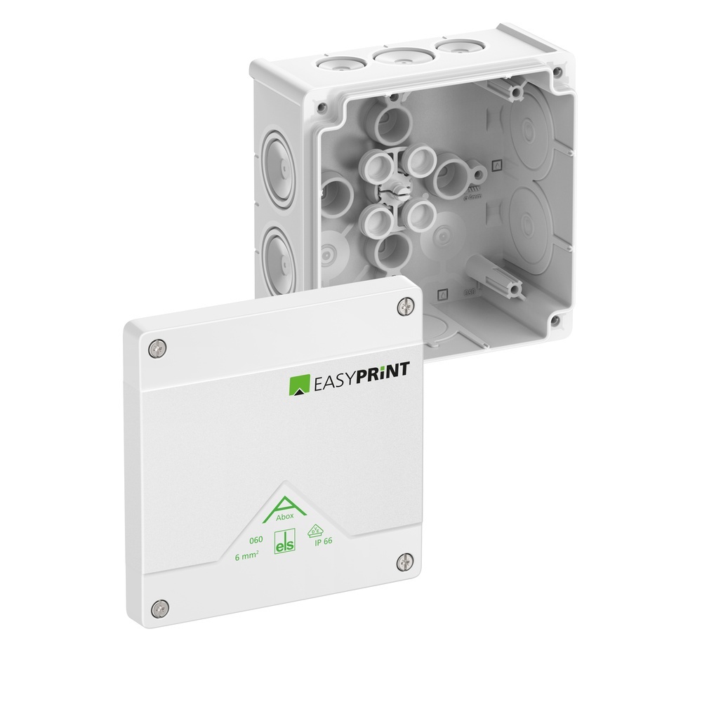 Spelsberg Abzweigkasten 806100EP Typ Abox 060-L/w EasyPrint Spelsberg Abzweigkasten 806100EP Typ Abox 060-L/w EasyPrint