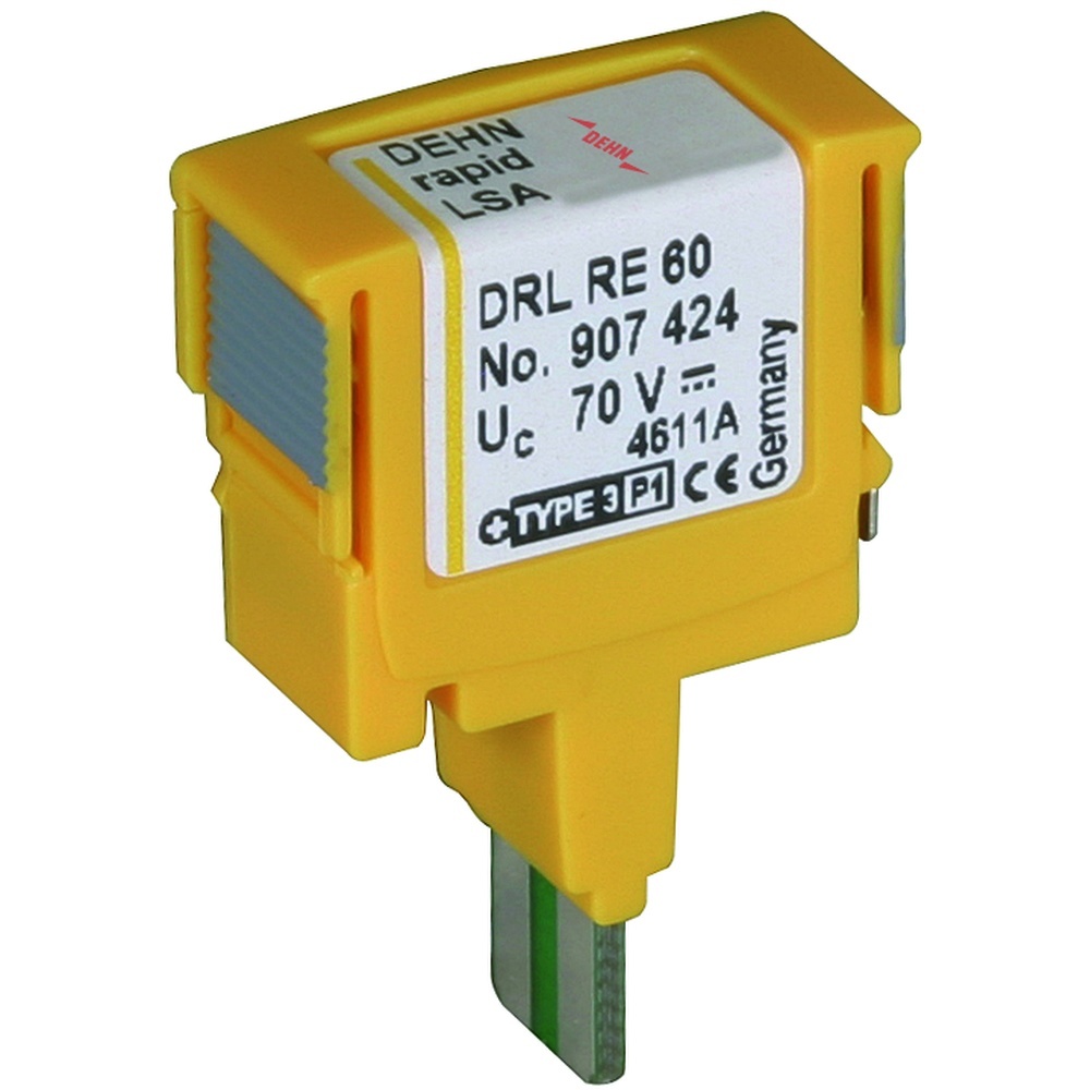 Dehn + Söhne Überspannungsableiter 907424 Typ DRL RE 60