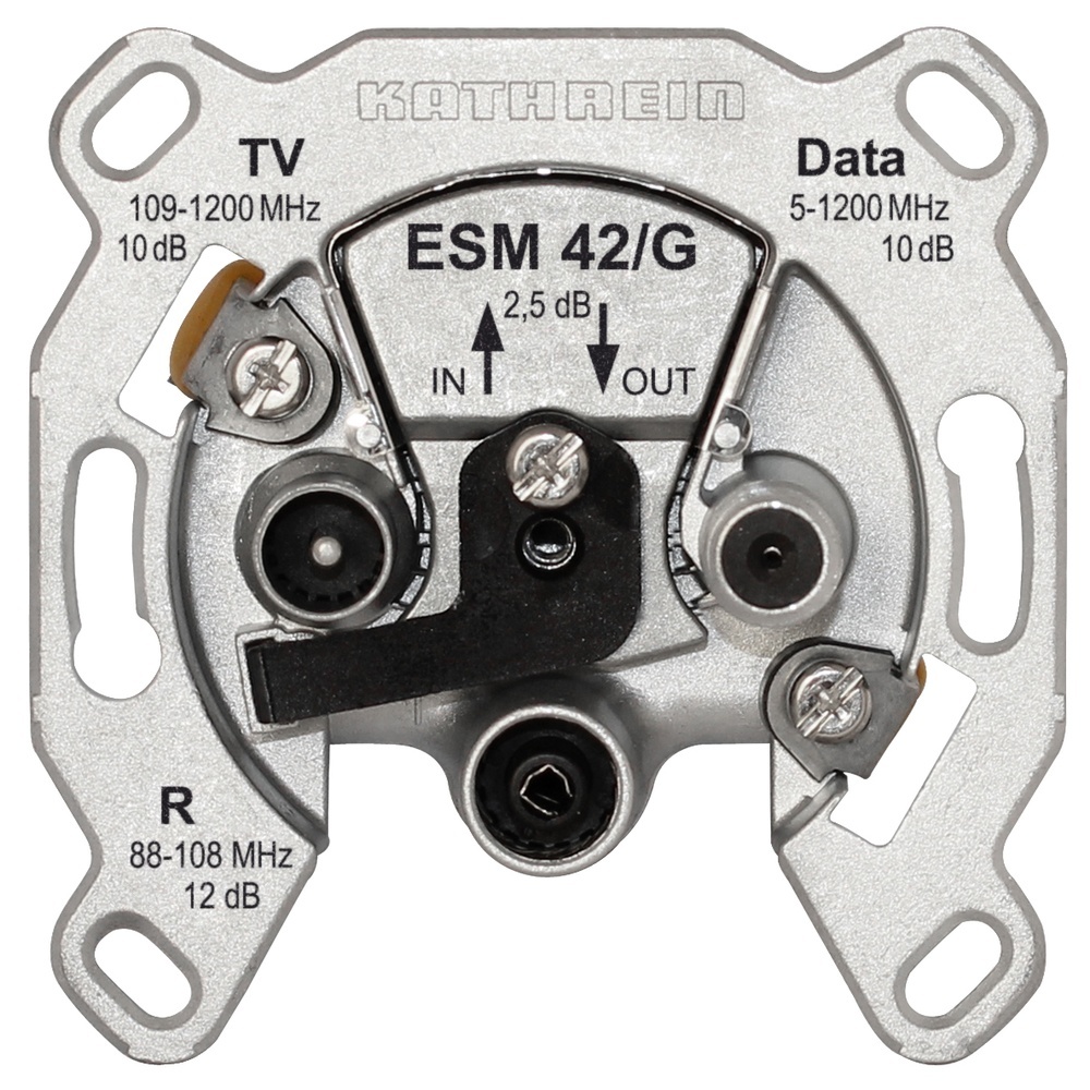 Kathrein Durchschleifdose 21110055 Typ ESM 42/G Kathrein Durchschleifdose 21110055 Typ ESM 42/G