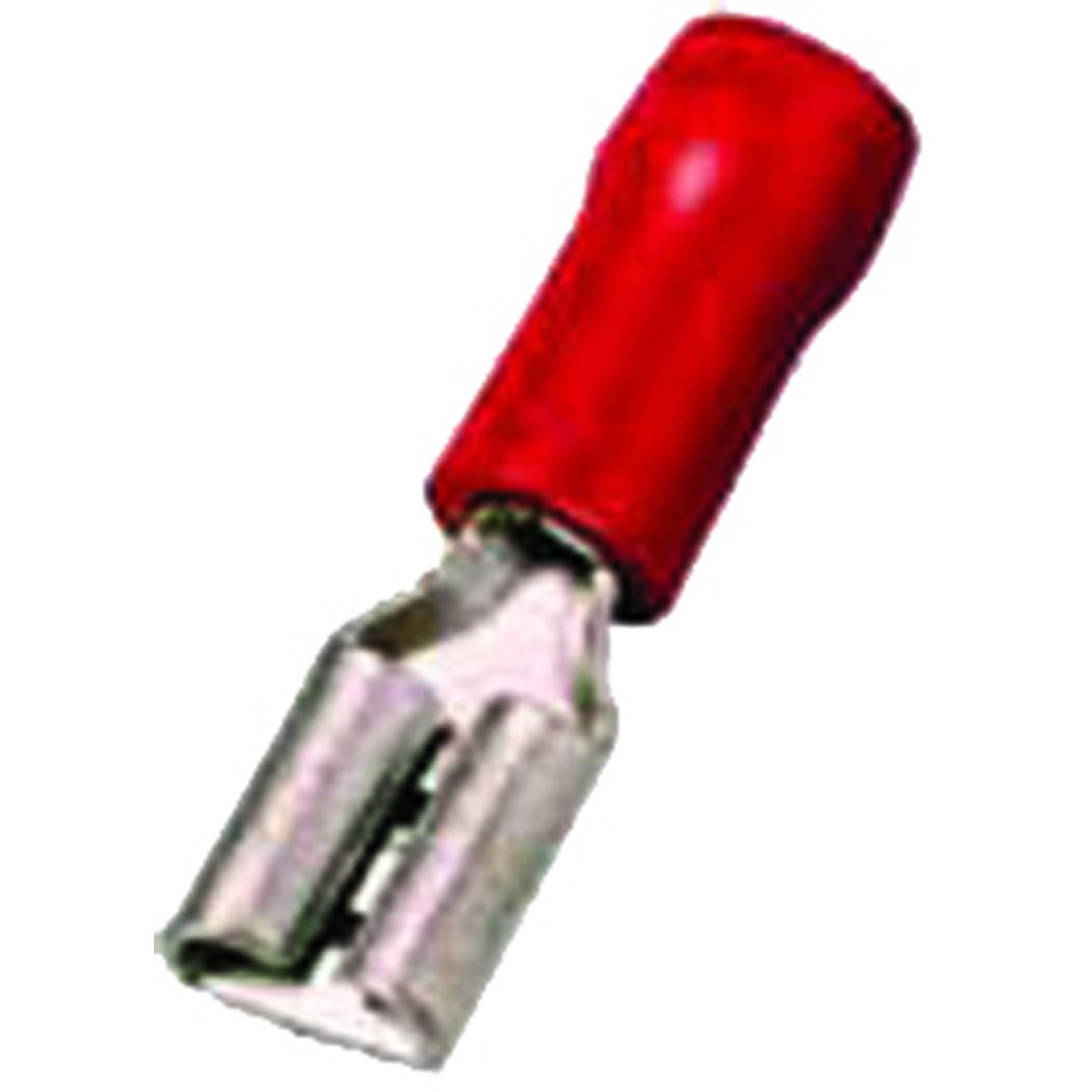 Intercable Isolierte Flachsteckhülse 180853 Typ ICIQ168FH