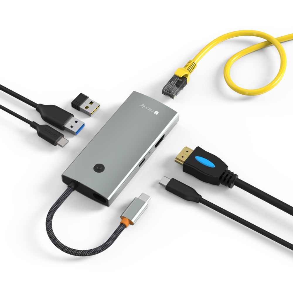 EFB Elektronik Docking Station IUSB32C-HUB6HPDI