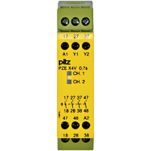 Pilz Kontakterweiterung 774586 Typ PZE X4V 0,7/24VDC 4n/o fix