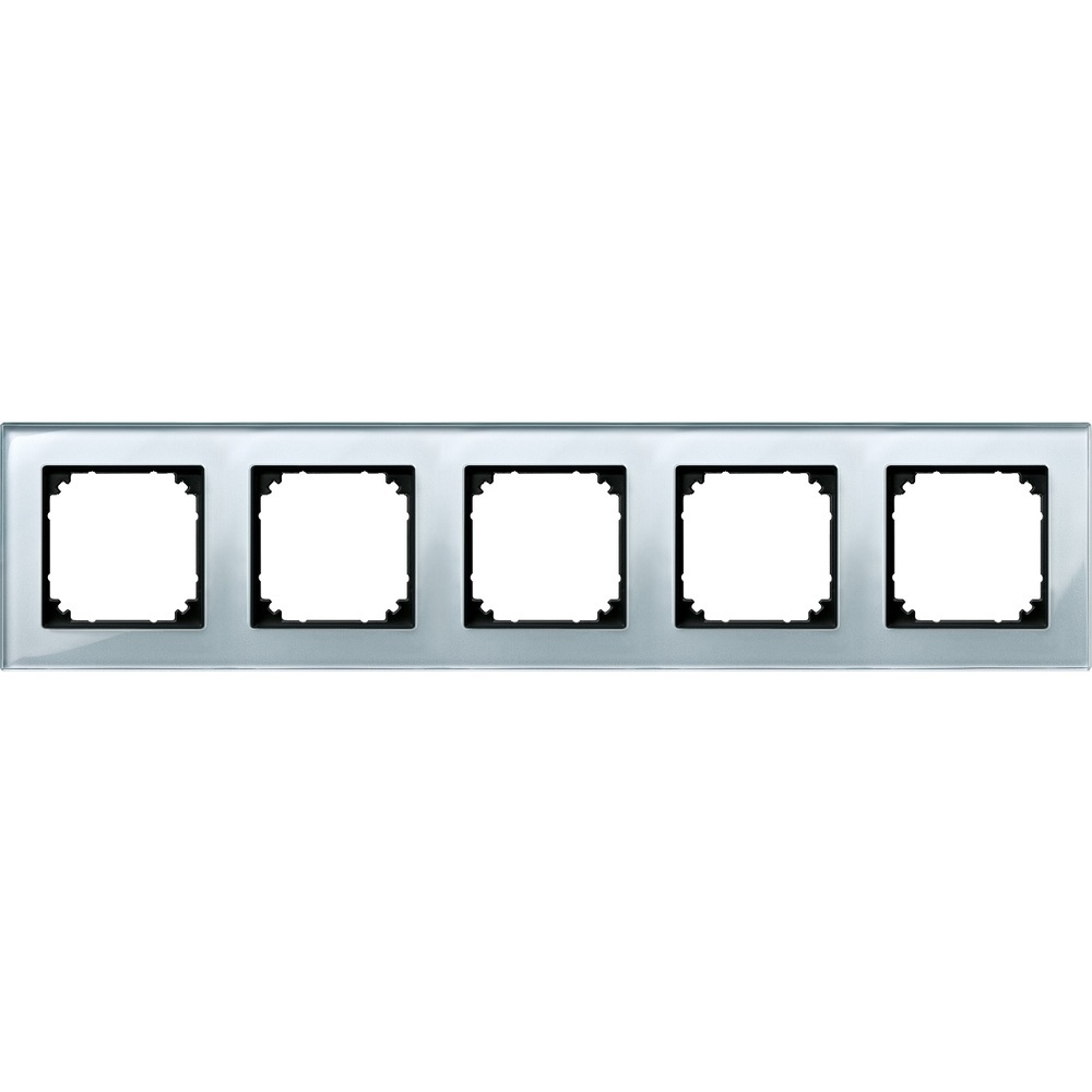 Merten Echtglasrahmen 5fach 489560