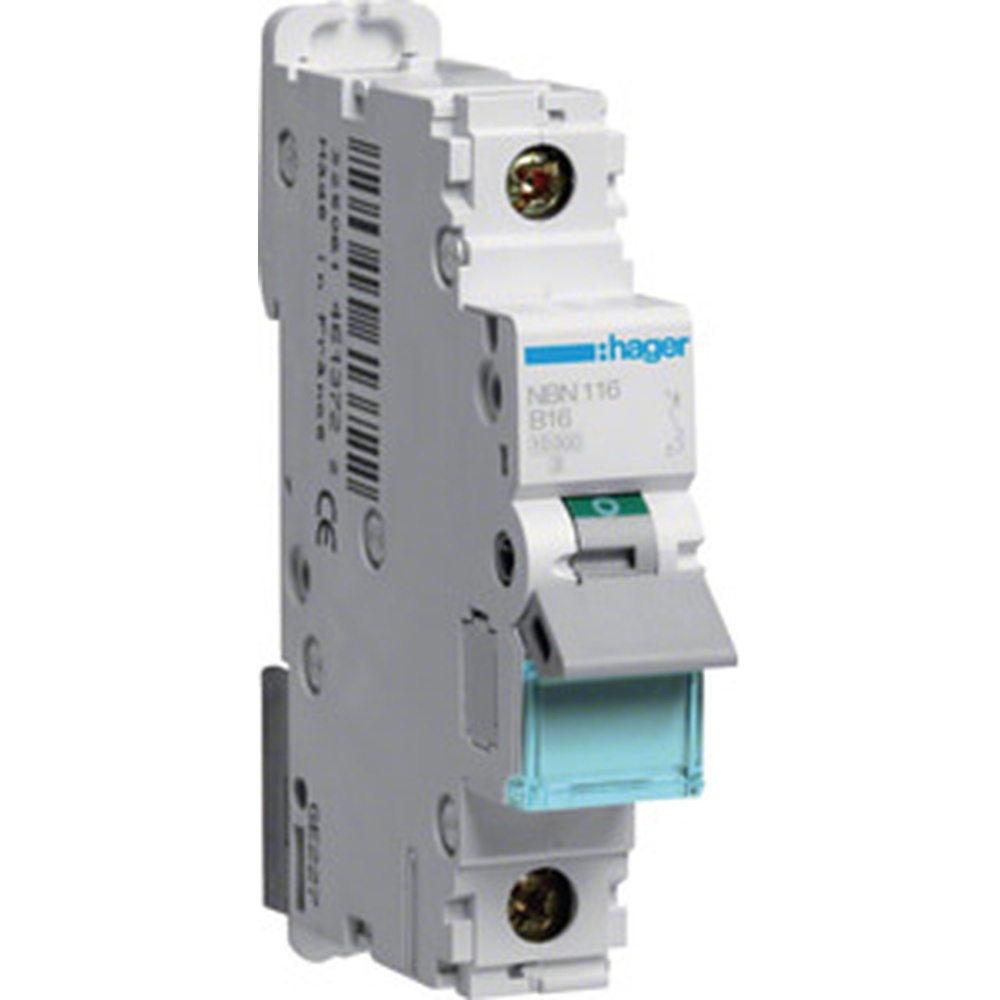 Hager Leitungsschutzschalter NBN116 Hager Leitungsschutzschalter NBN116