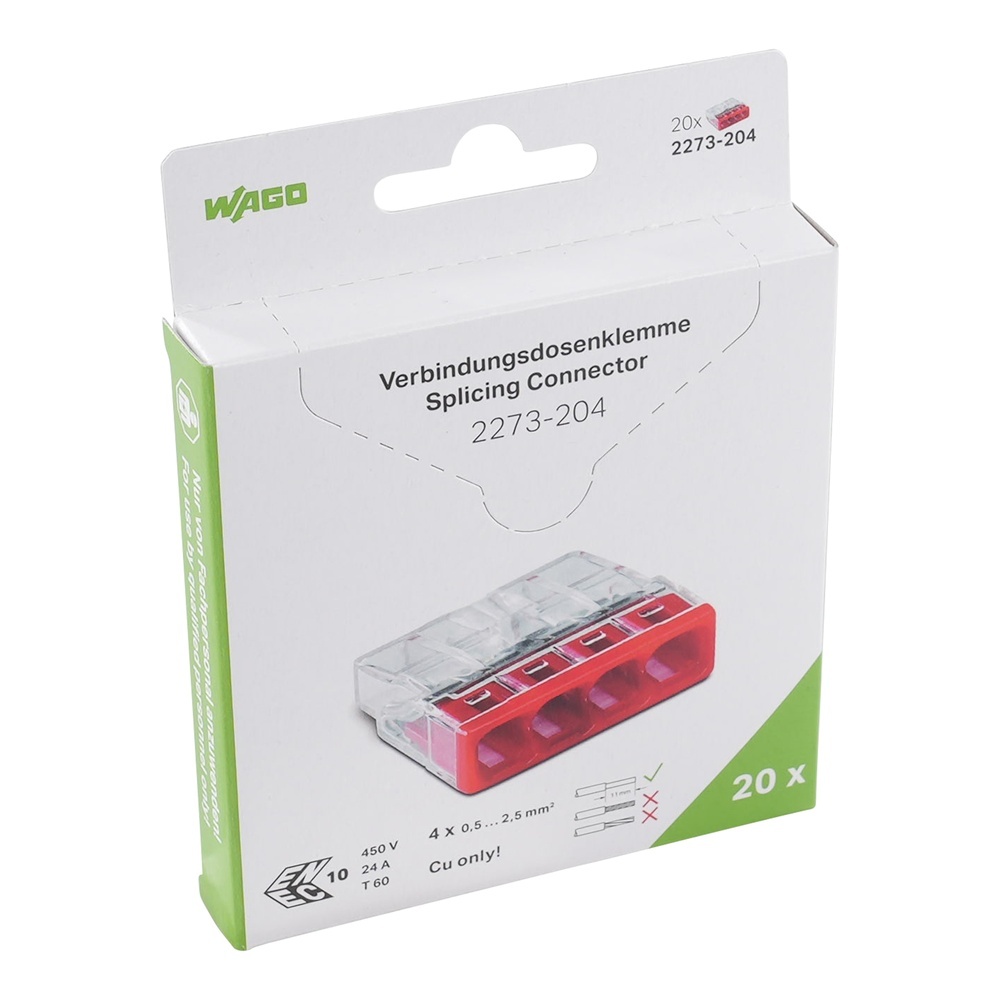 Wago Verbindungsklemme 2273-204/995-020