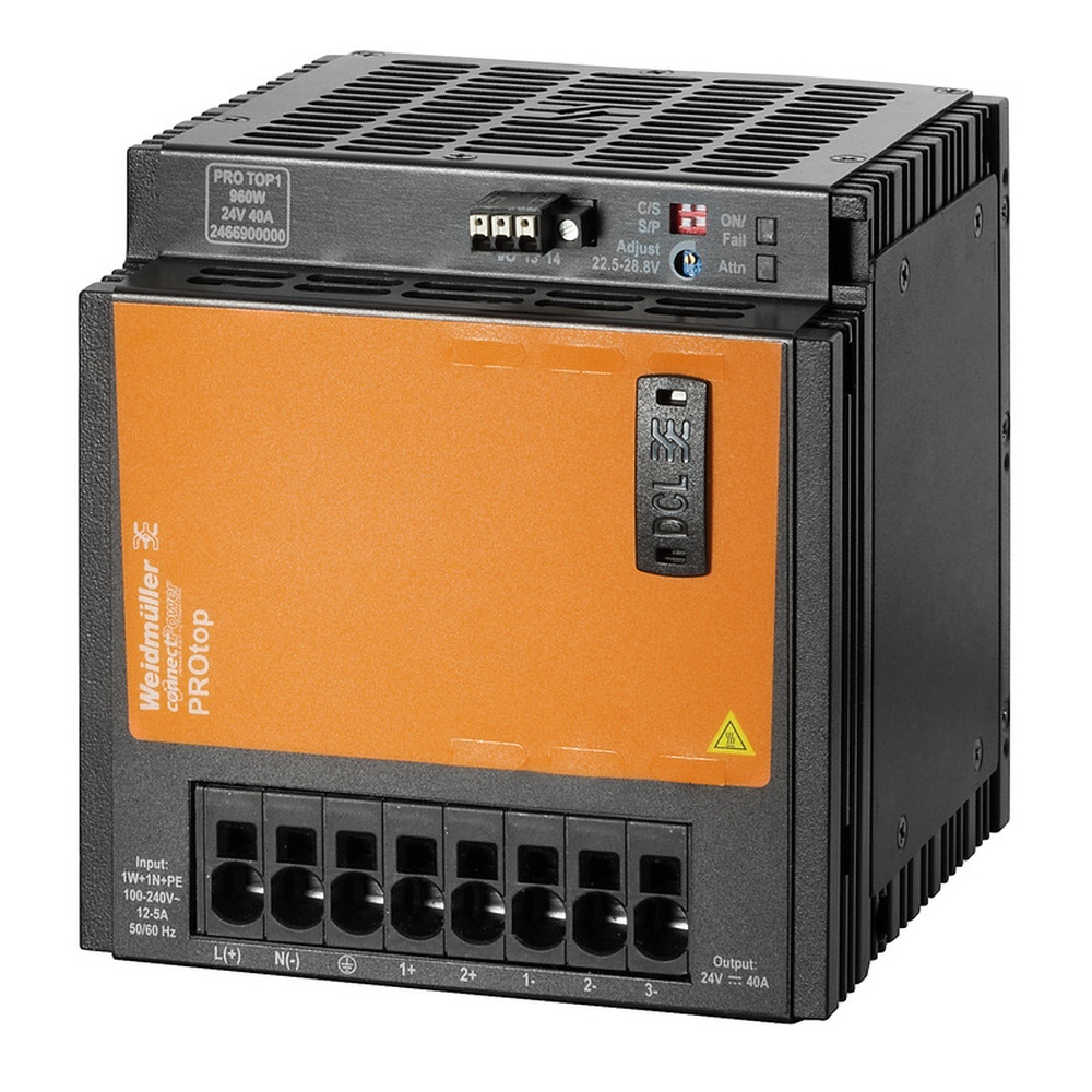 Weidmüller Gleichstromversorgung 2466920000 Typ PRO TOP1 960W 48V 20A