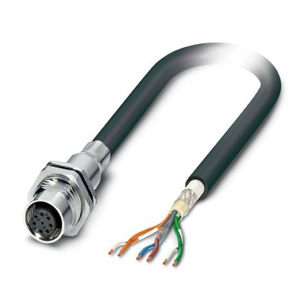 Phoenix Contact Bussystem Einbausteckverbinder 1429091 Typ SACCBP-M12FS-6CON-M16/0,5-970 Phoenix Contact Bussystem Einbausteckverbinder 1429091 Typ SACCBP-M12FS-6CON-M16/0,5-970