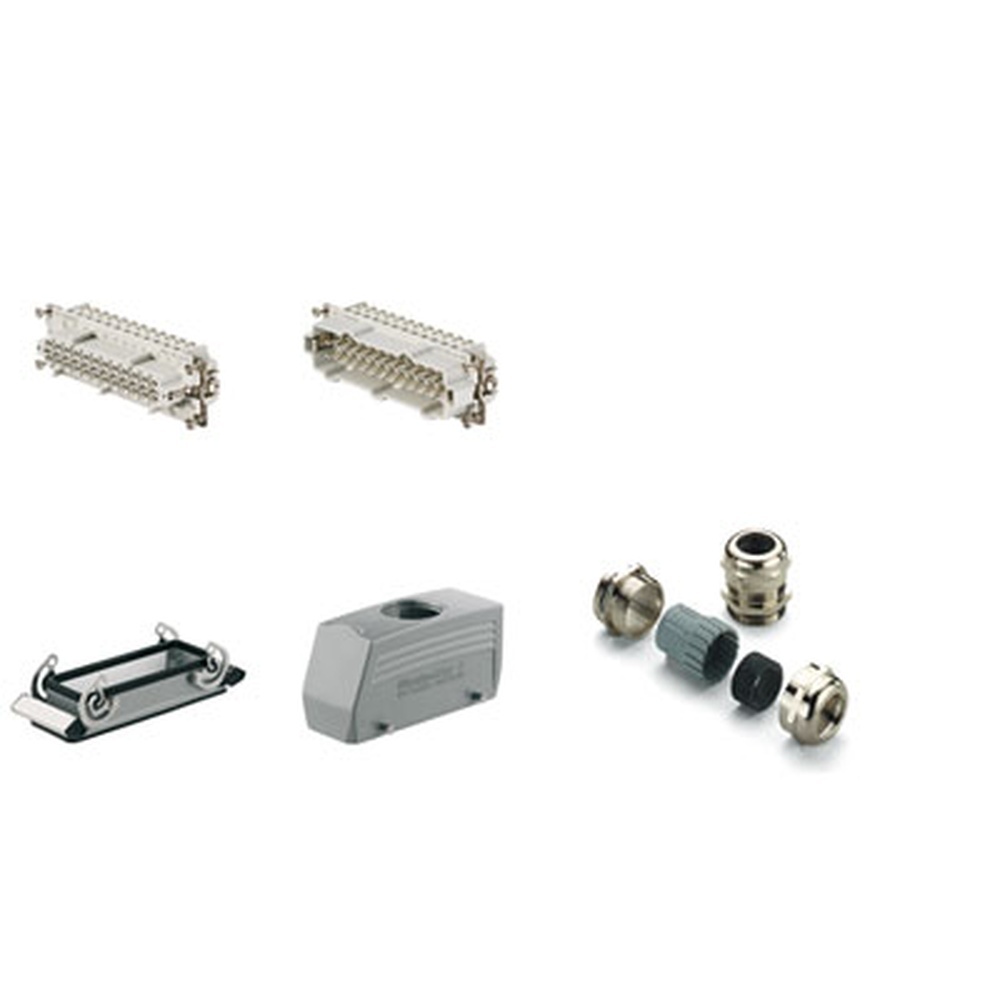 Weidmüller Steckverbinder 1712690000 Typ HDC-KIT-HE 24.131