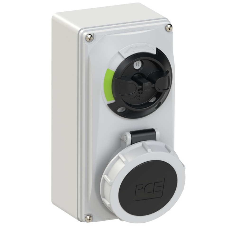 PC Electric Abschaltbare Wanddose 61142-7