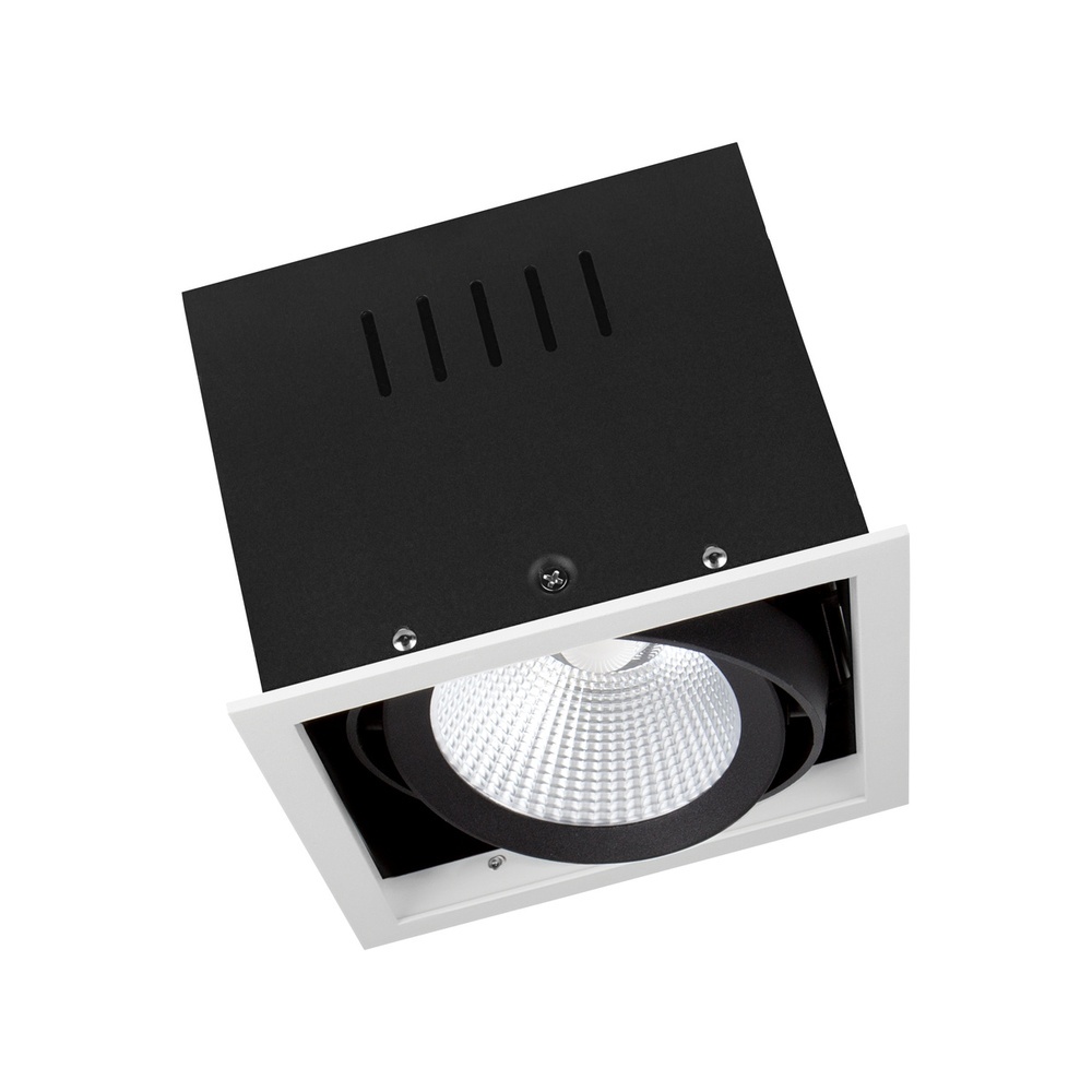 Ledvance Osram Einbaustrahler schwenkbar 113923 Typ SPOT-MULTI-1X30W-3000K-FLWT/BK