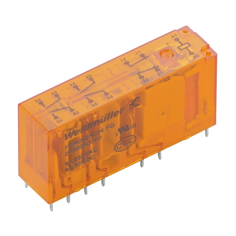 Weidmüller Miniatur Industrierelais 2860030000 Typ FSR0515024 FG