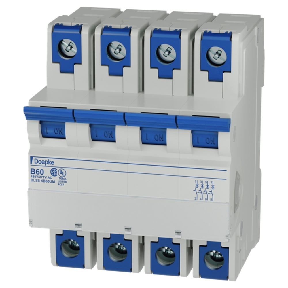 Doepke LS Schalter 4p B Char 09844029 Typ DLS 8 4B60UM