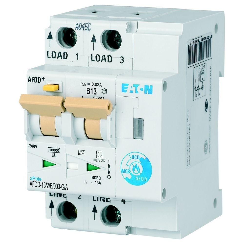 Eaton Brandschutzschalter MB-300165 Typ AFDD-13/2/B/003-G/A